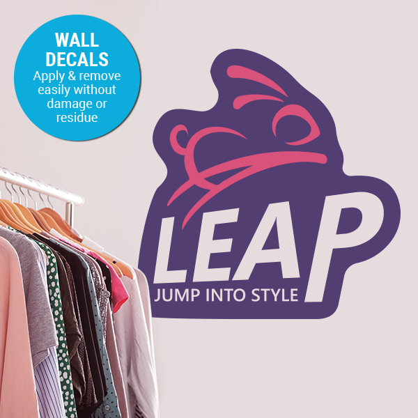 Small Clear Wall Decals